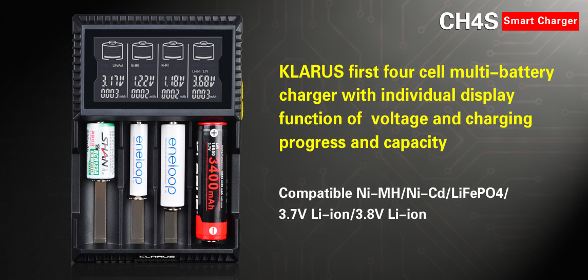 Klarus Charger CH4S