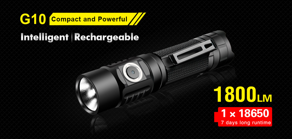 Klarus Flashlight G10